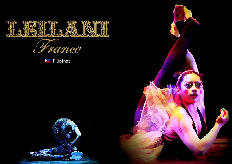 Leilani Franco (Filipinas), contorsionista.