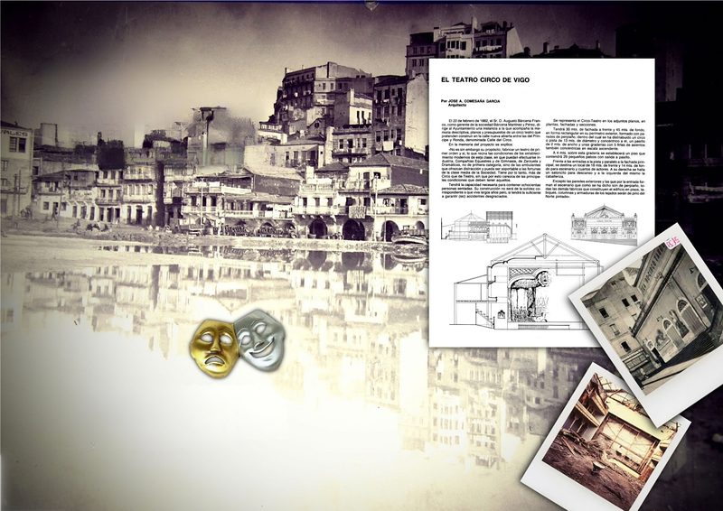 Historia del Teatro Circo de Vigo con fotos antiguas.