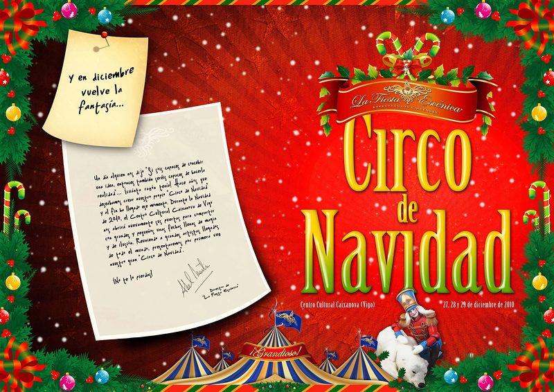 Portada de Circo de Navidad.