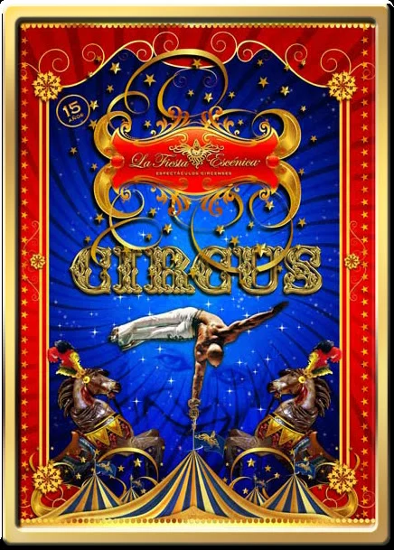 Cartel del espectáculo Castrelos Circus de La Fiesta Escénica