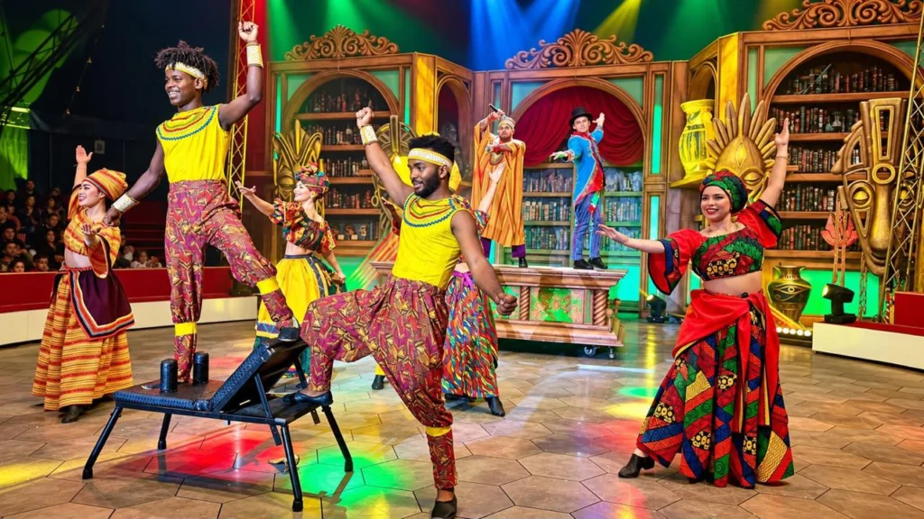 Scene from Rêves de Cirque Museum by La Fiesta Escénica